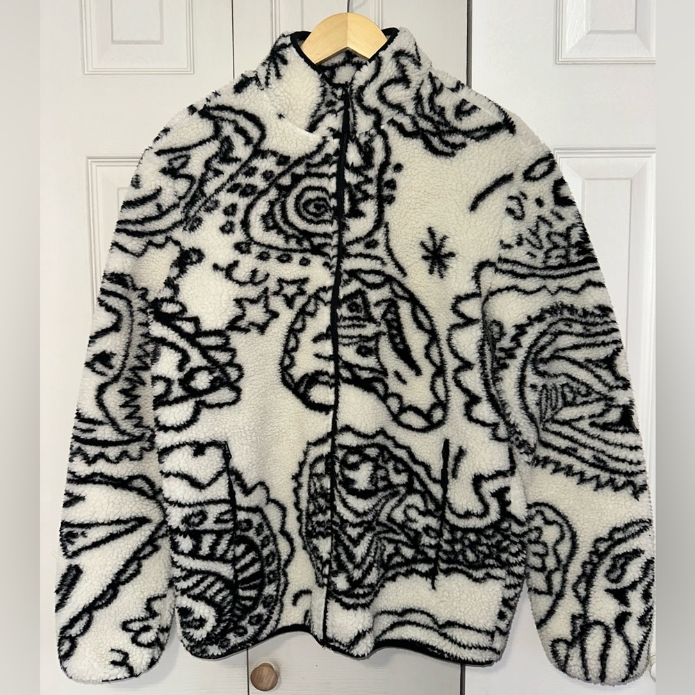 Brave Soul Fleece/Sherpa Jacket Size M